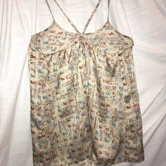 Everly Scotty Dog Silky Tank - Picture 8 of 10